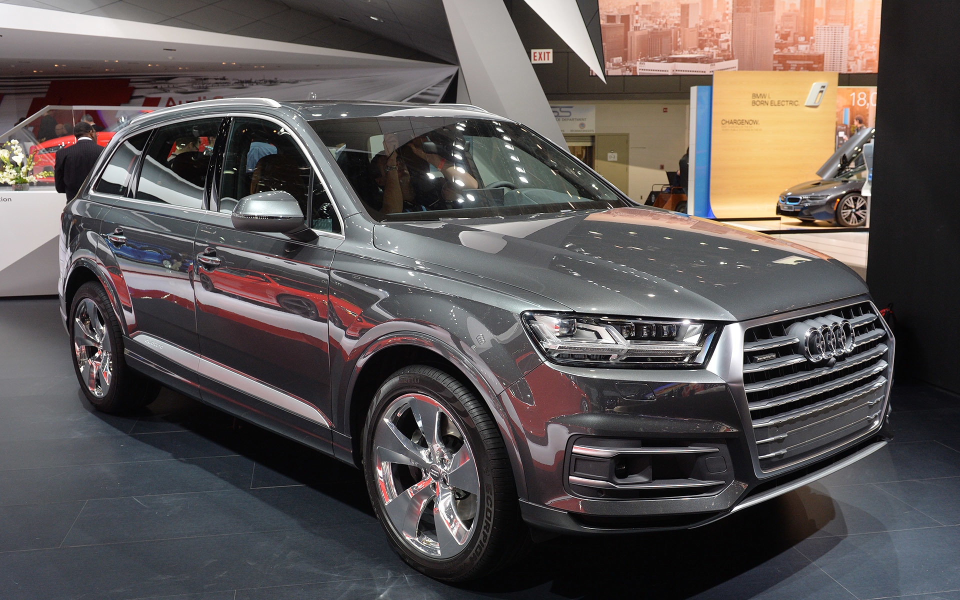 Картинки Audi q7 ii, audi, вид сбоку фото и обои на рабочий стол