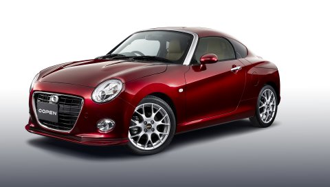 Daihatsu, copen, концепция, вид сбоку