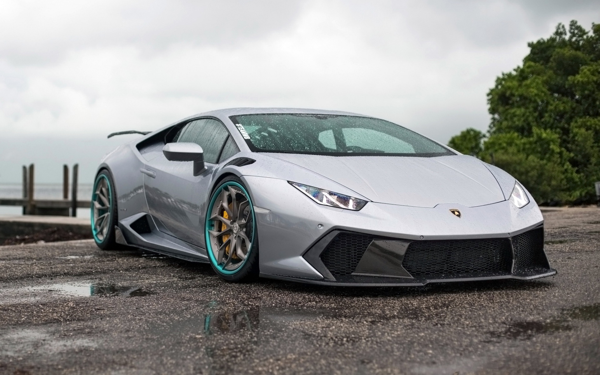 Картинки Lamborghini, huracan, vorsteiner, серый, вид сбоку фото и обои на рабочий стол
