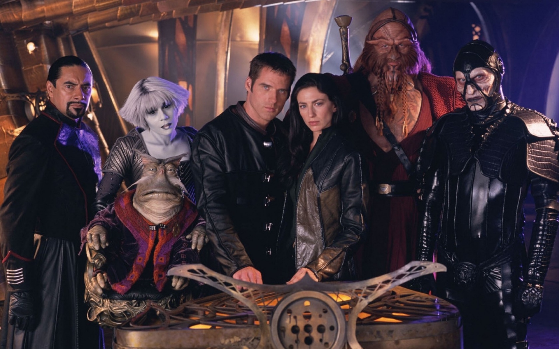 Картинки Farscape, ben browder, claudia black, anthony simcoe фото и обои на рабочий стол