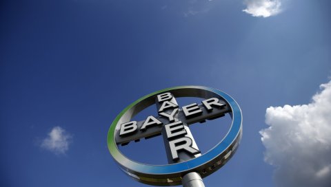 Monsanto company, bayer, логотип, небо
