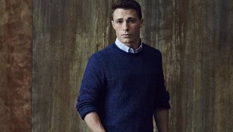 Colton haynes, актер, свитер