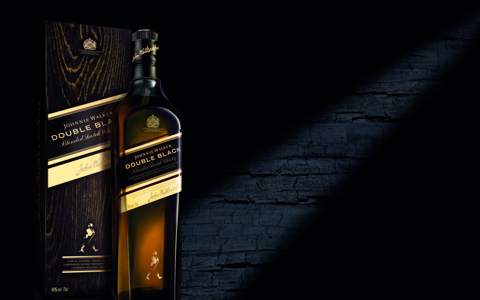 Картинки Johnnie walker, двойной черный, виски фото и обои на рабочий стол