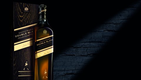 Johnnie walker, двойной черный, виски