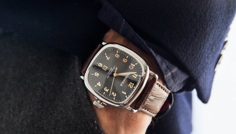 Shinola muhammad ali, часы, рука