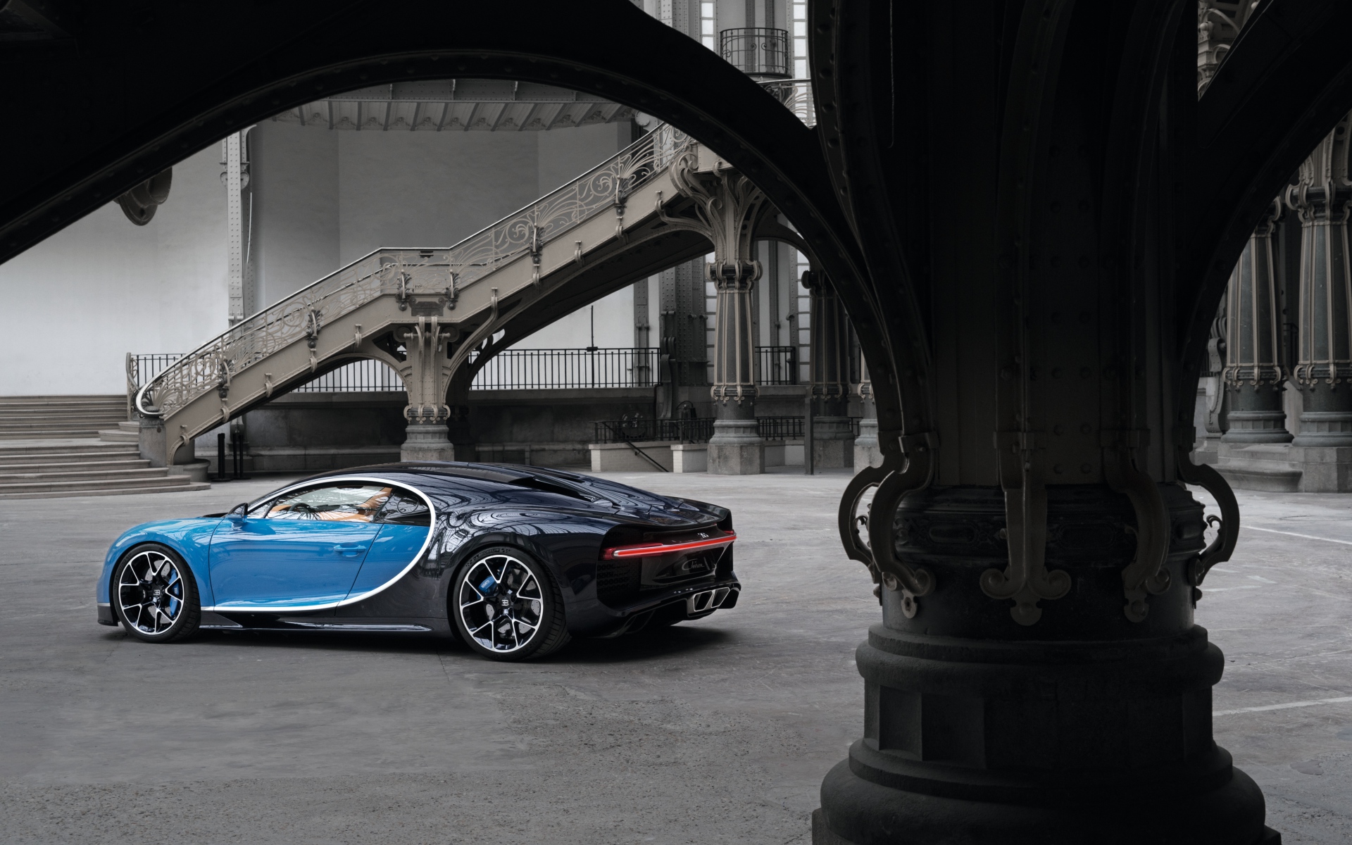 Картинки Bugatti, chiron, вид сбоку фото и обои на рабочий стол