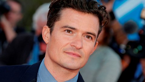 Orlando bloom, актер, брюнетка, взгляд