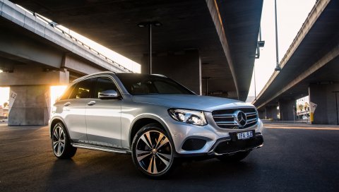 Mercedes-benz, glc-class, x253, вид сбоку