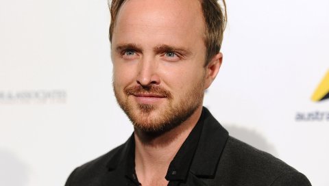 Aaron paul, актер, улыбка, лицо, борода