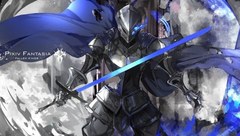Сабль iii, pixiv fantasia, меч, доспехи