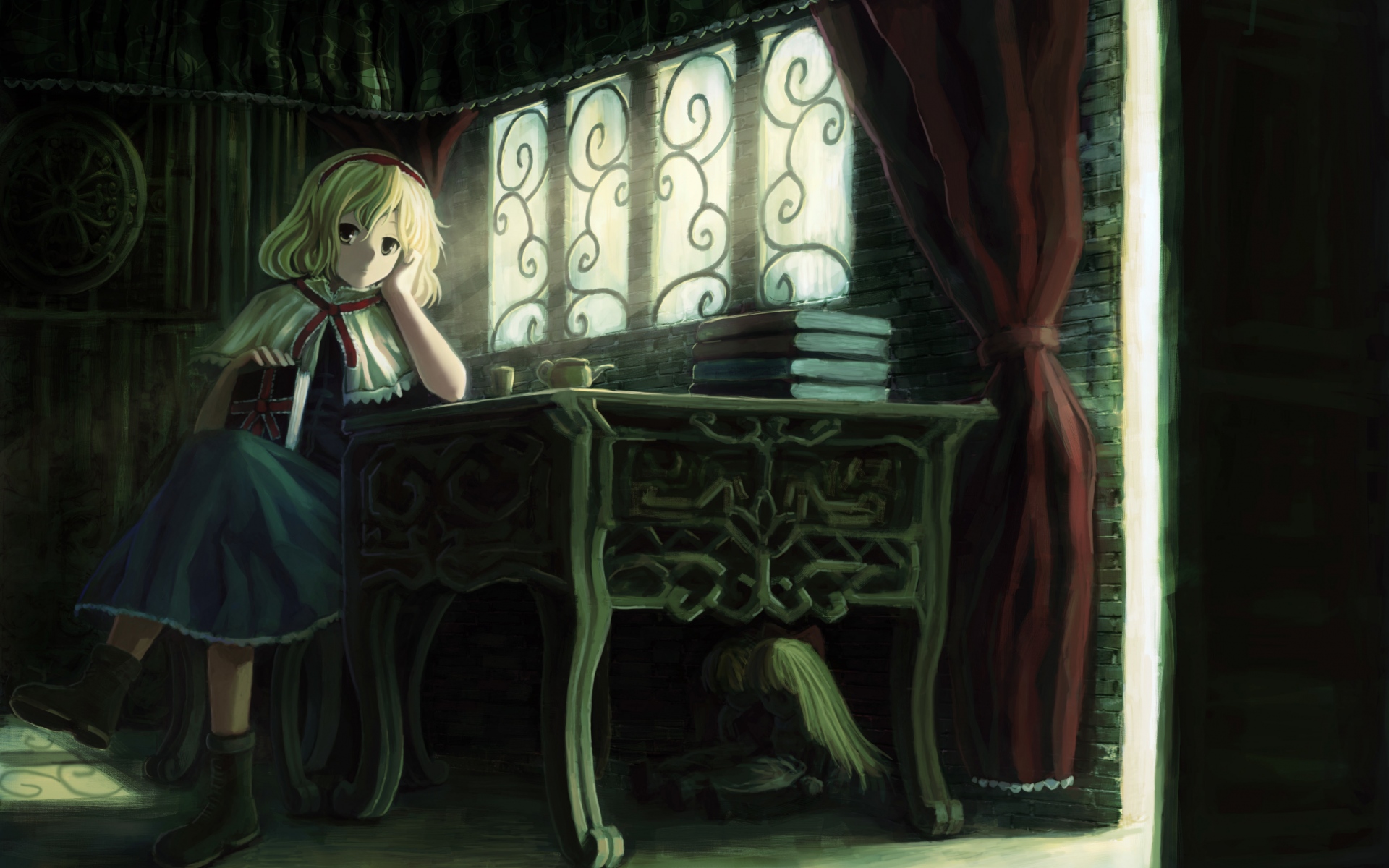 Картинки Oto taku, touhou, alice margatroid, hourai, shanghai фото и обои на рабочий стол