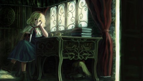 Oto taku, touhou, alice margatroid, hourai, shanghai