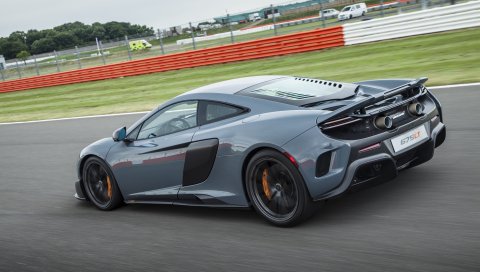 Mclaren, 675lt, us-spec, вид сбоку