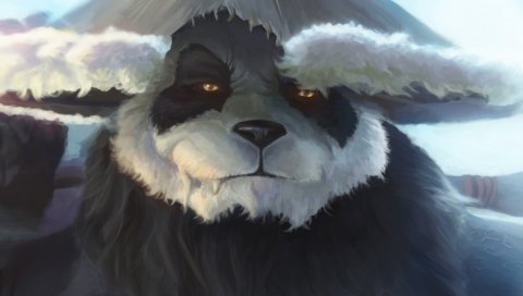 Туман пандарии, мир warcraft, warcraft, art
