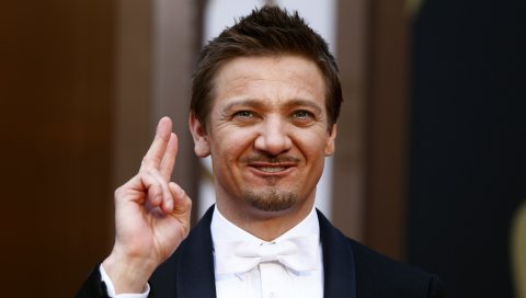 Jeremy renner, актер, улыбка, жест
