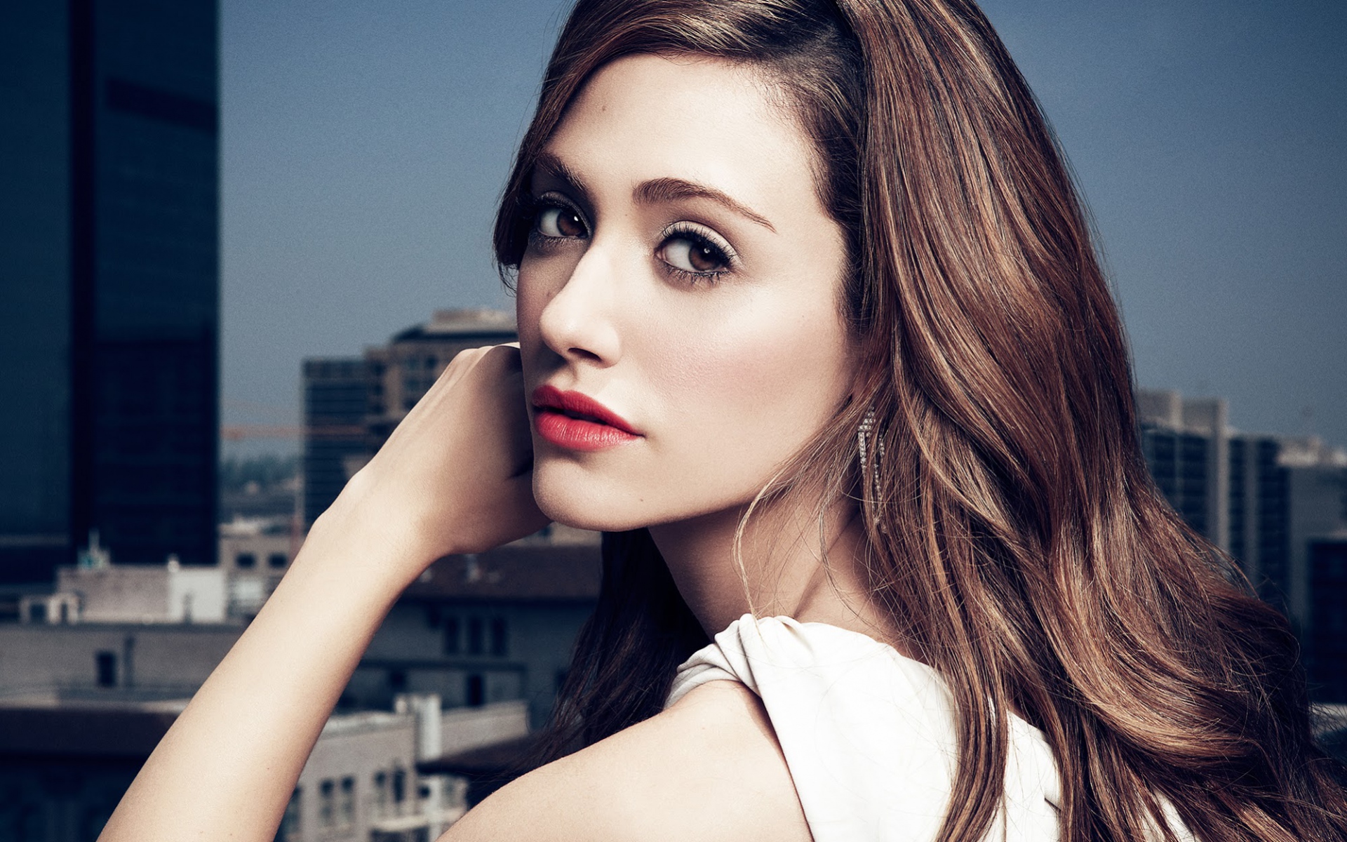 Картинки Emmy rossum, брюнетка, актриса фото и обои на рабочий стол