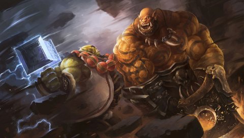 Мир warcraft, warcraft, garrosh hellscream, garrosh