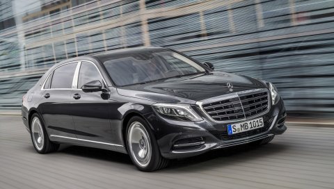 Mercedes-benz, maybach, s-class, x222, вид сбоку