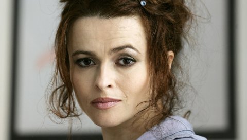 Хелена Бонэм Картер, актриса, улыбка, брюнетка