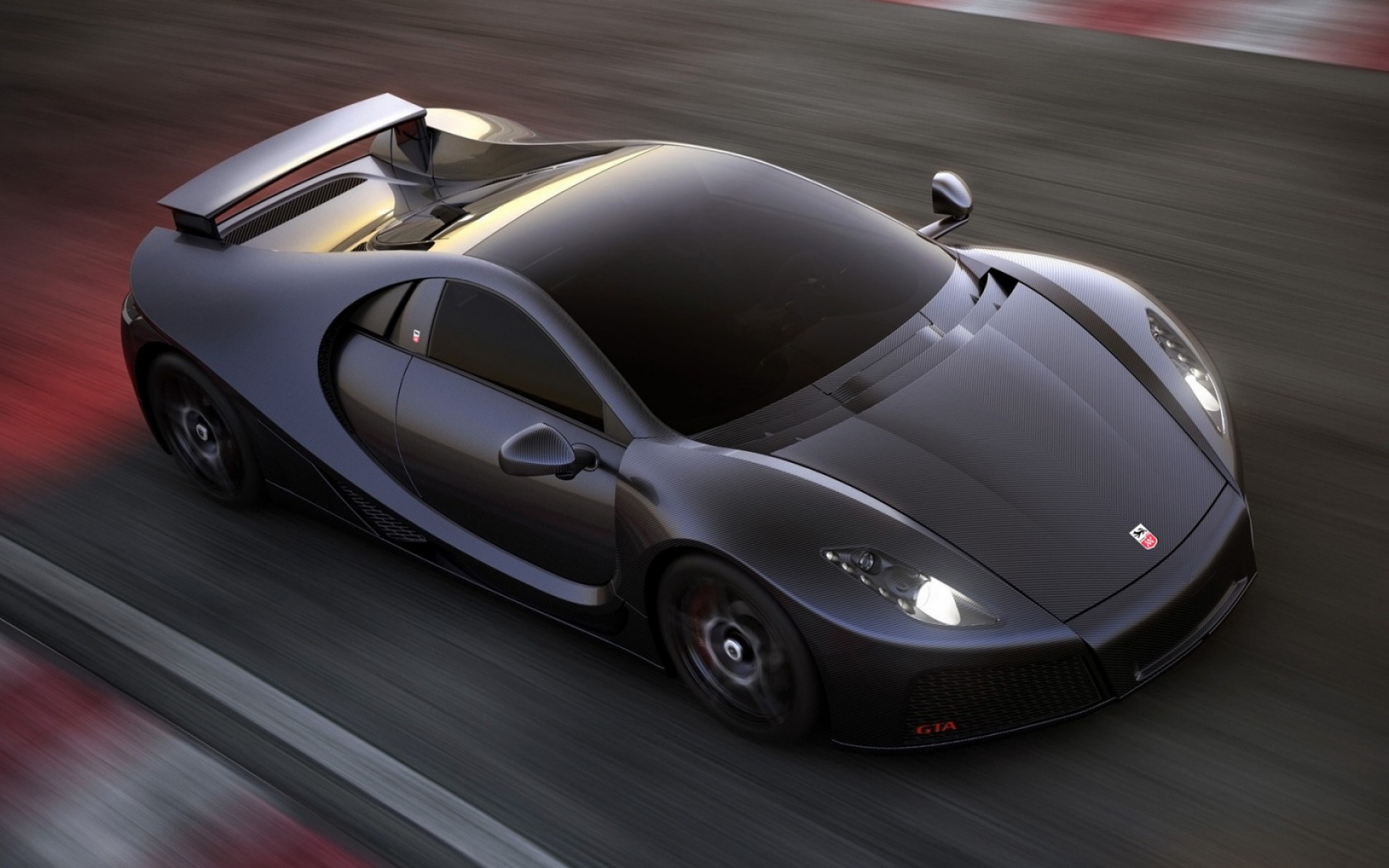Картинки Spania, gta spano, спортивный автомобиль, черный фото и обои на рабочий стол