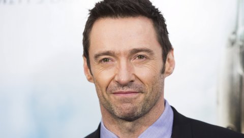 Hugh jackman, актер, улыбка, щетина