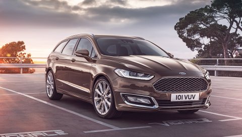 Ford, vignale, mondeo, turnier, вид сбоку