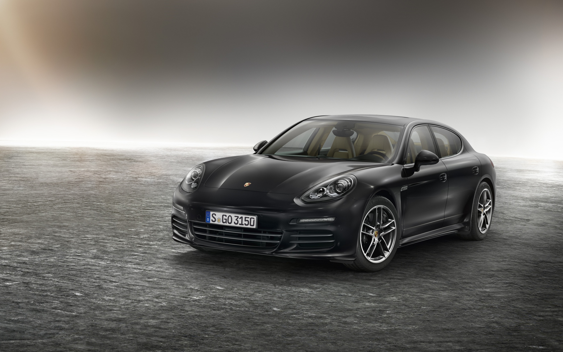 Картинки Porsche, panamera, издание, 970, черный, вид сбоку фото и обои на рабочий стол
