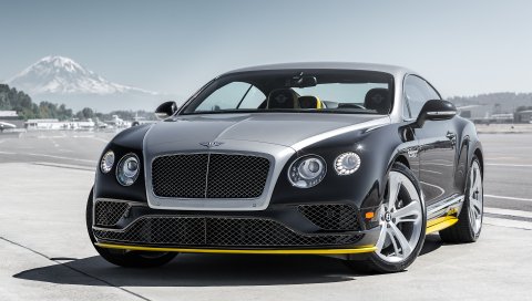 Bentley, continental, gt, вид спереди