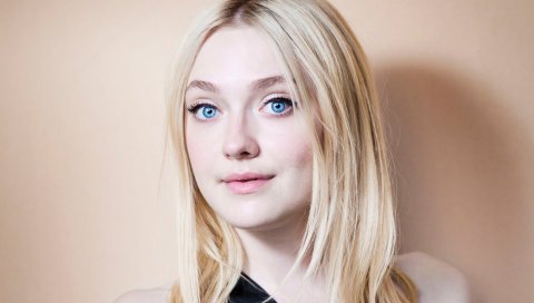 Dakota fanning, актриса, блондинка, голубоглазый