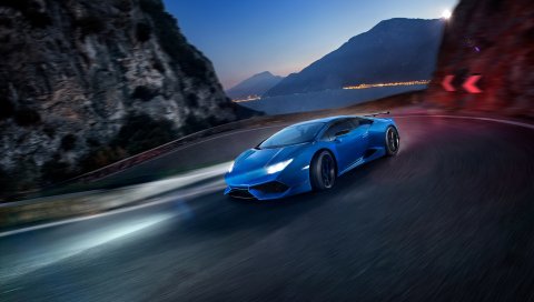 Novitec torado, lamborghini, huracan, вид сбоку