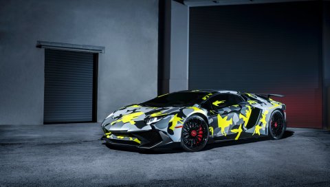 Lamborghini, aventador, lp-750-4, sv