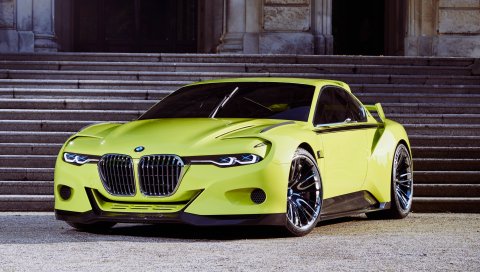 Bmw, csl, hommage, вид сбоку