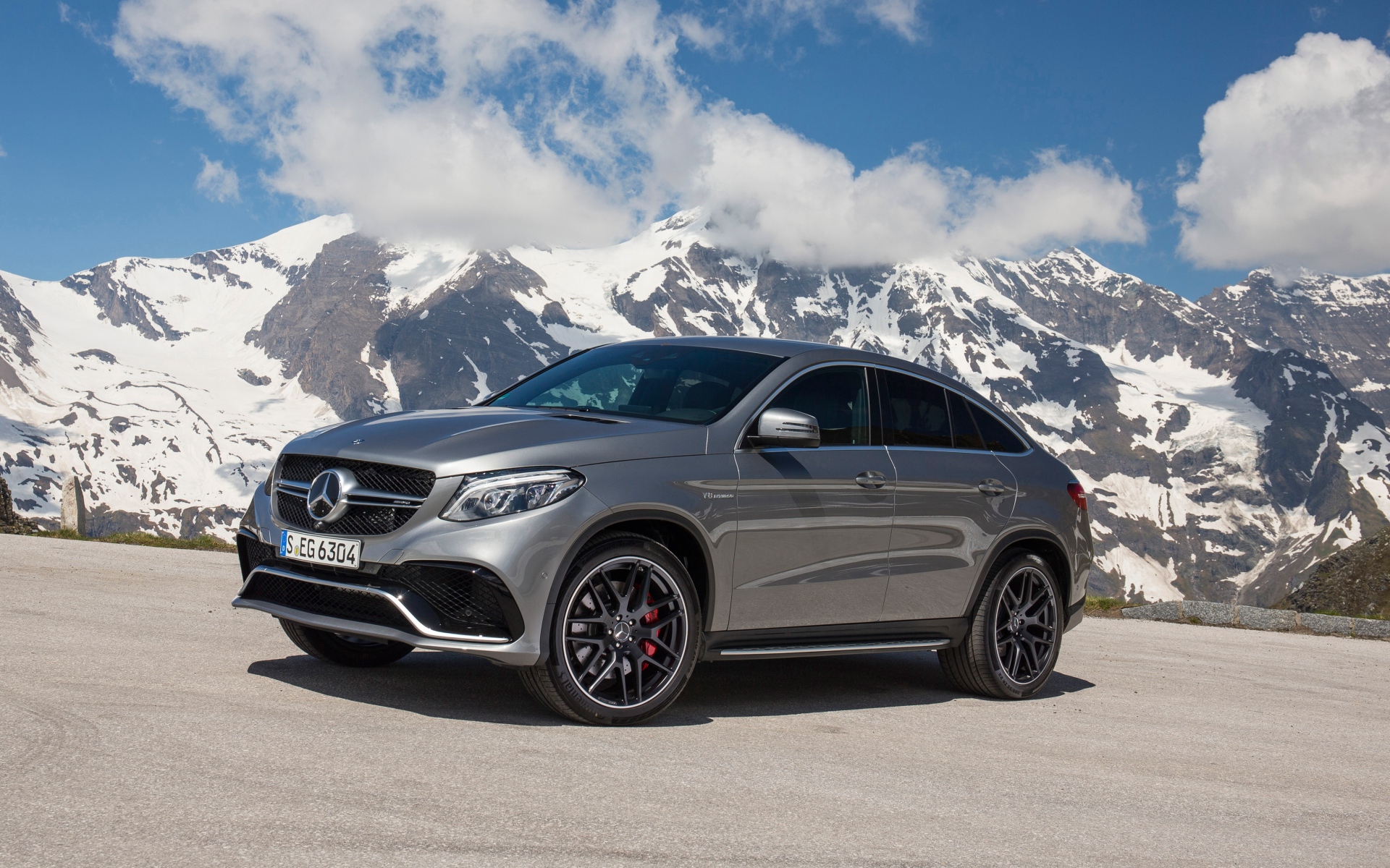 Картинки Mercedes-benz, gle 450, amg, вид сбоку фото и обои на рабочий стол