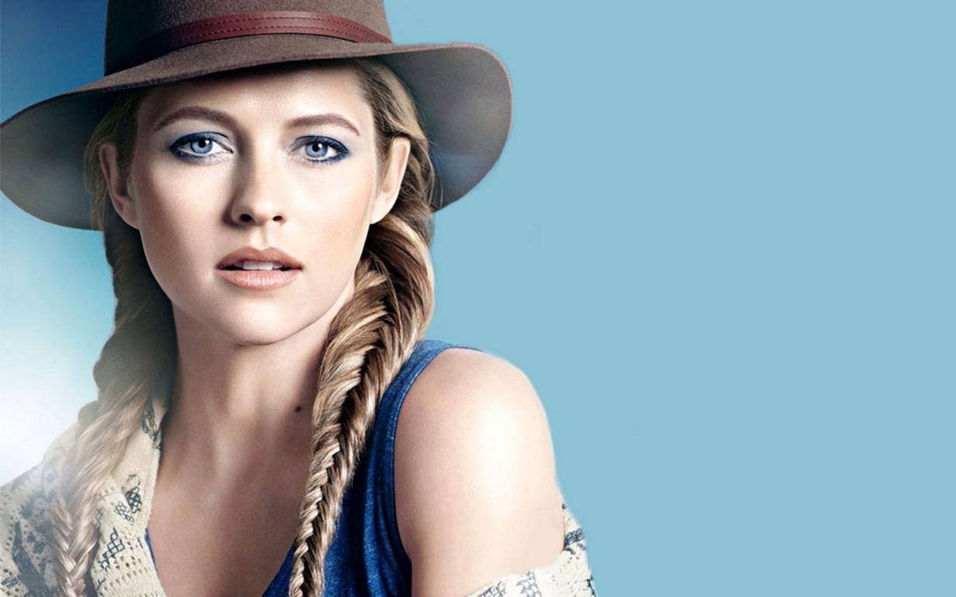 Картинки Teresa palmer, актриса, шляпа, прическа фото и обои на рабочий стол