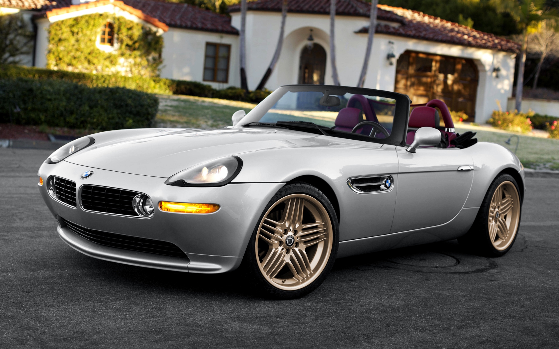 Картинки Bmw, z8, e52, серебро, кабриолет, вид сбоку фото и обои на рабочий стол