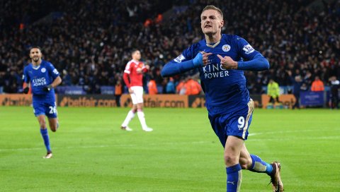 Jamie vardy, футболист, город Лестер