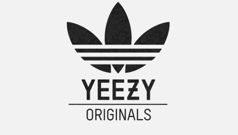 Adidas, yeezy, logo
