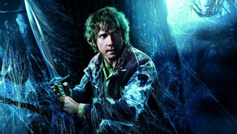 Хоббит, опустошение smaug, bilbo, martin freeman