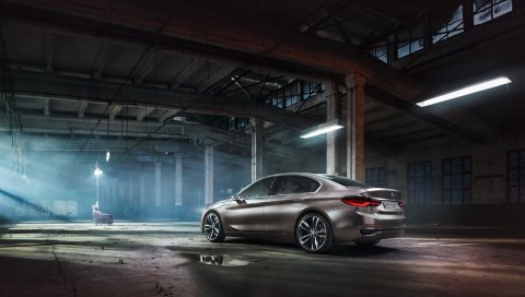 Bmw, концепция, вид сбоку