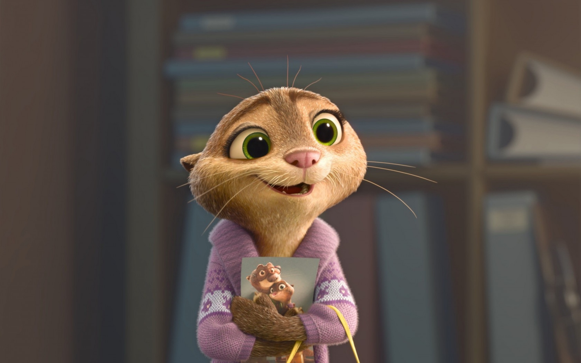 Картинки Zootopia, 2016, mrs otterton фото и обои на рабочий стол