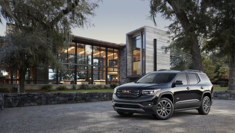 Gmc, acadia, 2017, вся местность