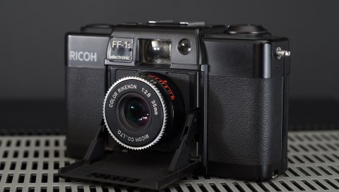 Ricoh ff 1s, камера, объектив