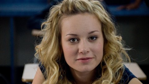 Brie larson, актриса, блондинка, лицо, взгляд