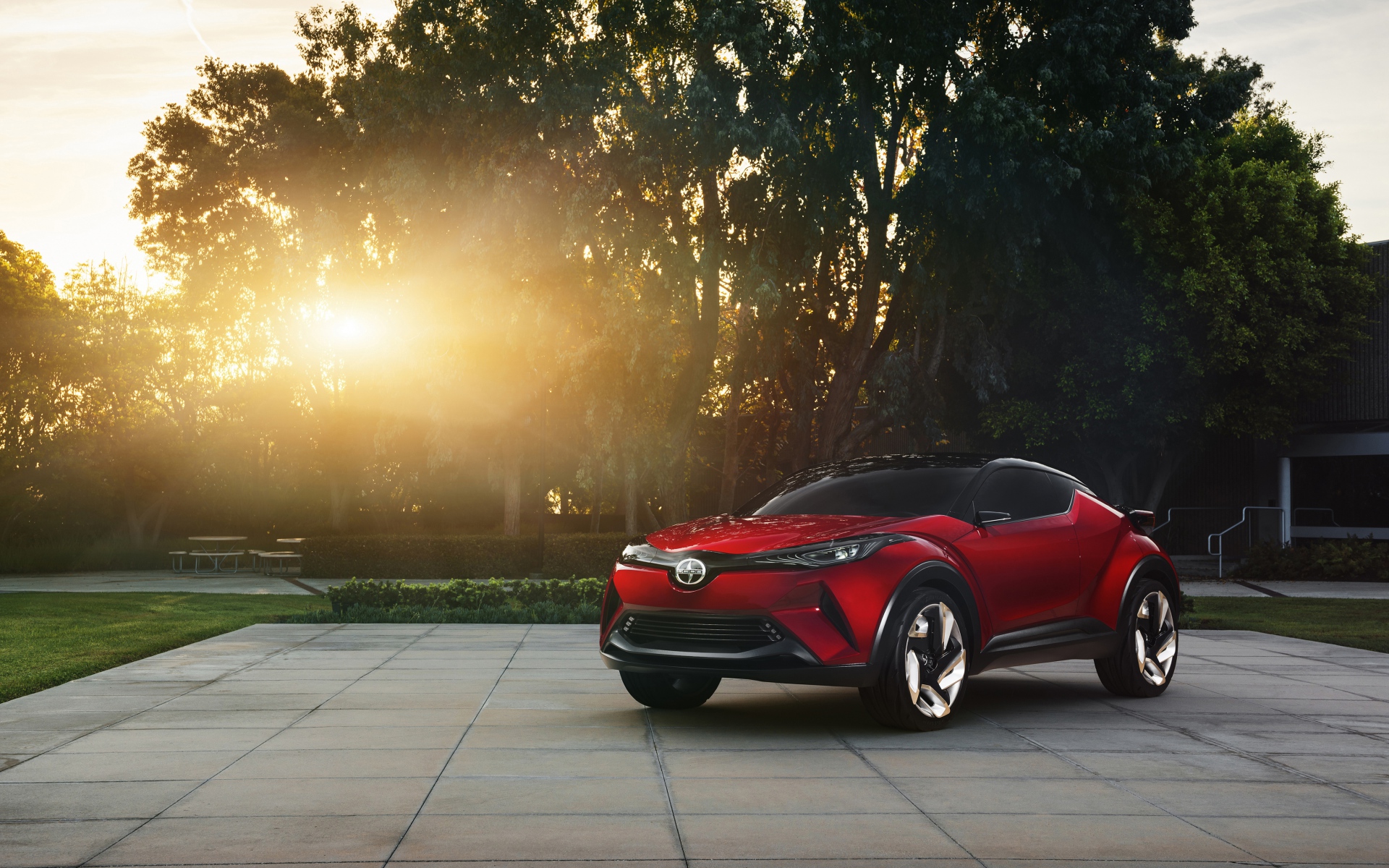 Картинки Scion, c-hr, концепция, вид сбоку фото и обои на рабочий стол