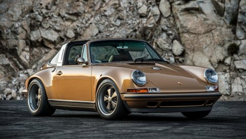 Porsche, 911, певец, вид сбоку