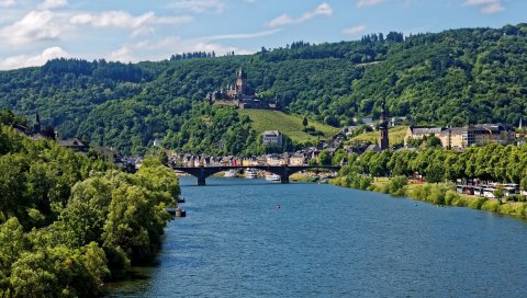 Германия, бочум, замок, рейхсбург