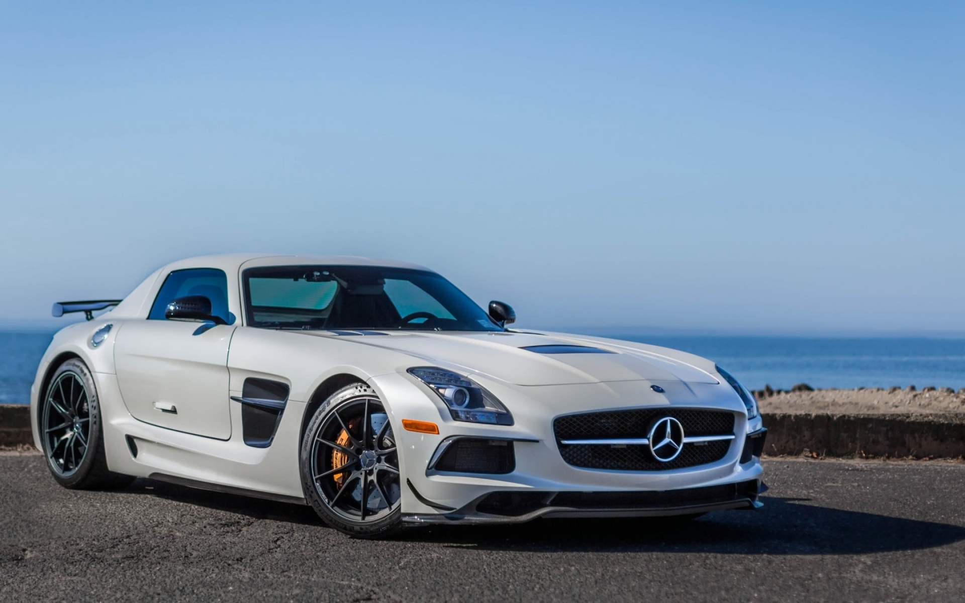 Картинки Mercedes-benz, sls, amg, black series фото и обои на рабочий стол