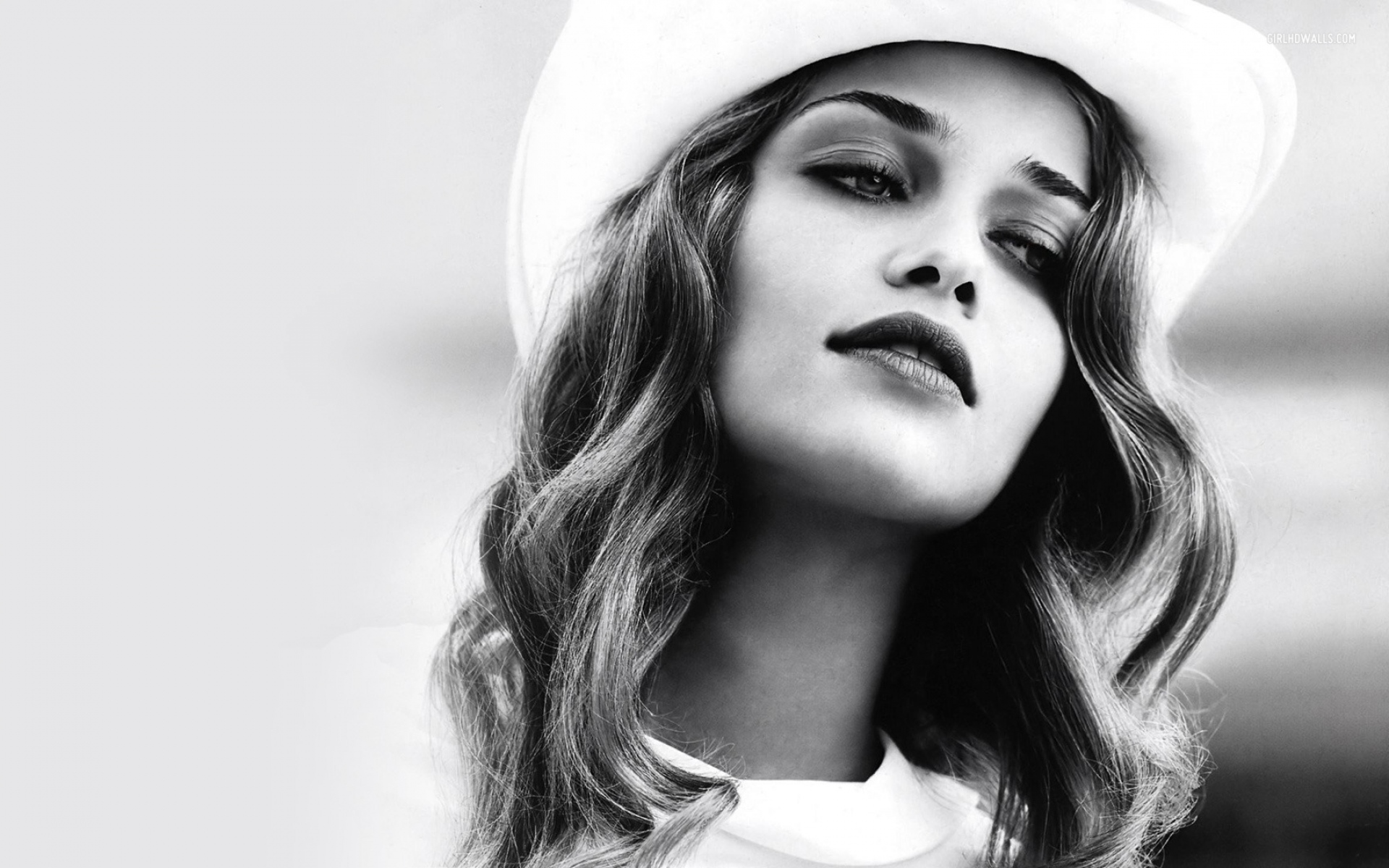 Картинки Ana beatriz barros, модель, лицо, bw фото и обои на рабочий стол