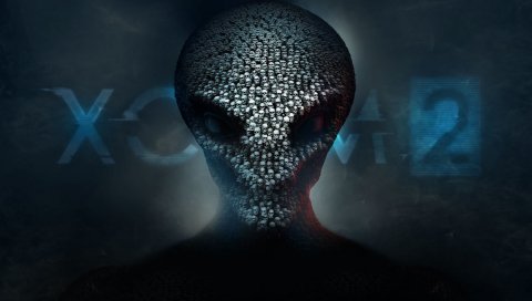 Инопланетянин, xcom 2, надпись, череп, искусство