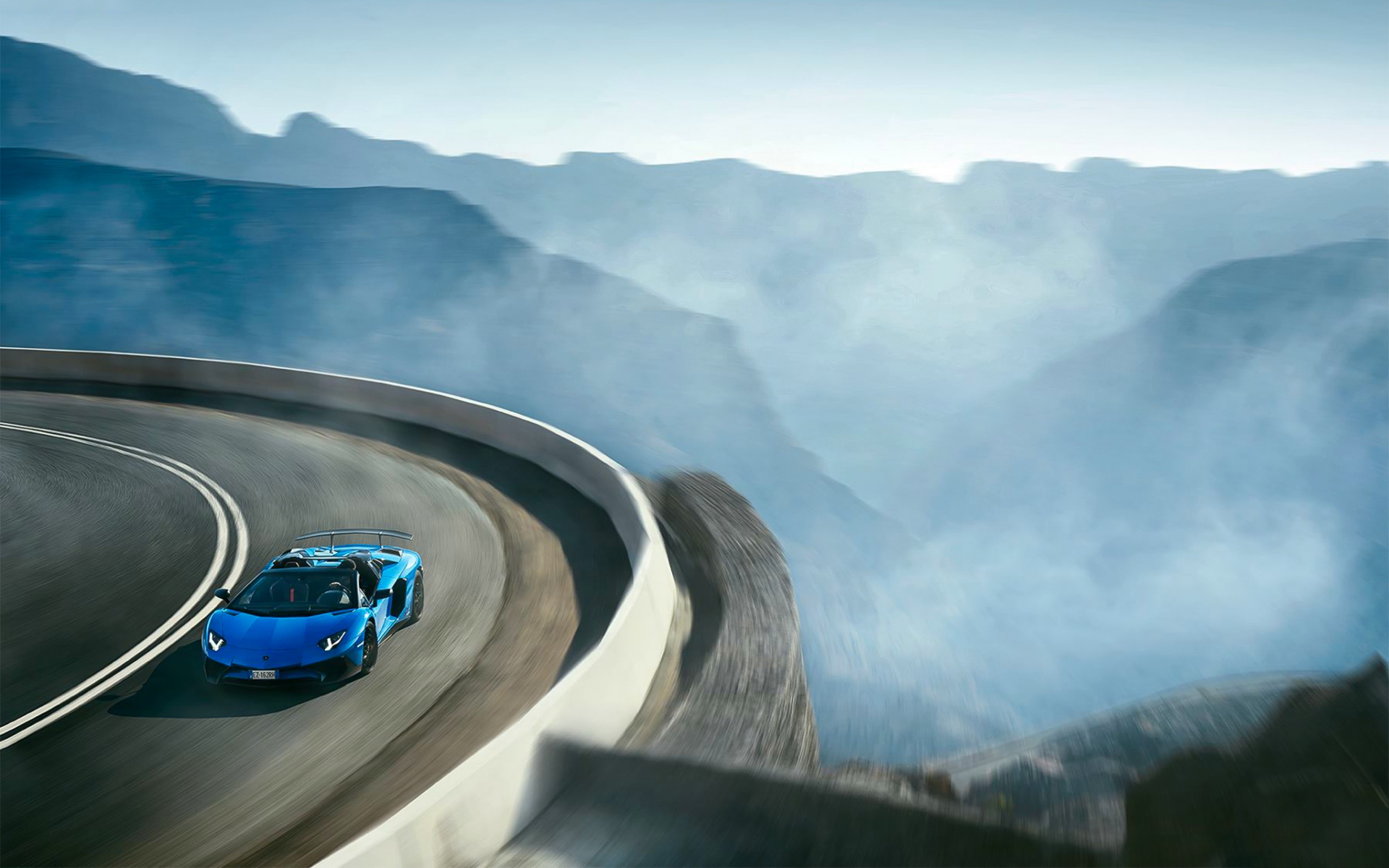Картинки Lamborghini, aventador, lp 750-4, скорость фото и обои на рабочий стол